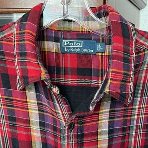 Polo Lined Flannel Oxford. Premium shirt.